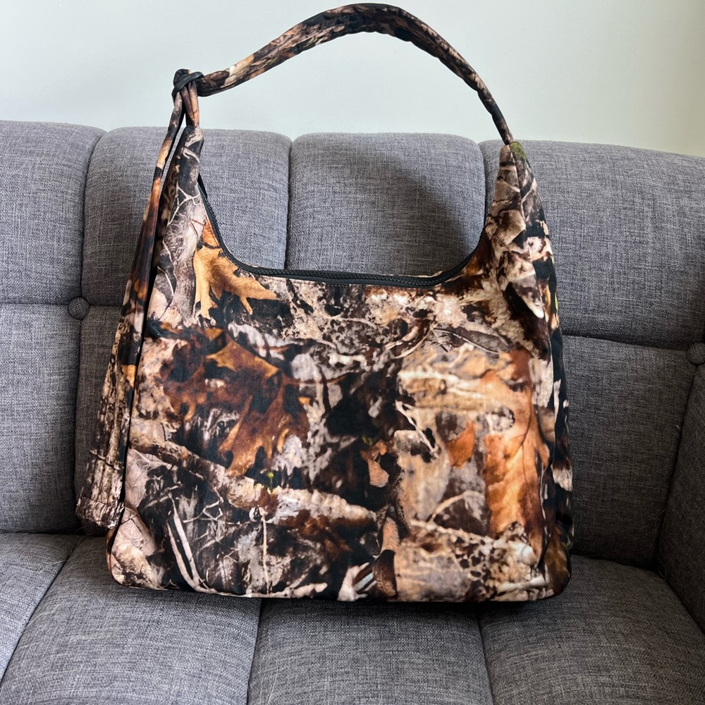 Baggu Nylon Shoulder Bag - Photo Forest (Camo)